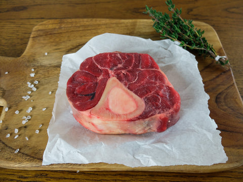Ossobuco (Beinscheibe) vom Bison