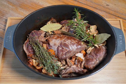 Bio Braten und Gulasch vom Bison