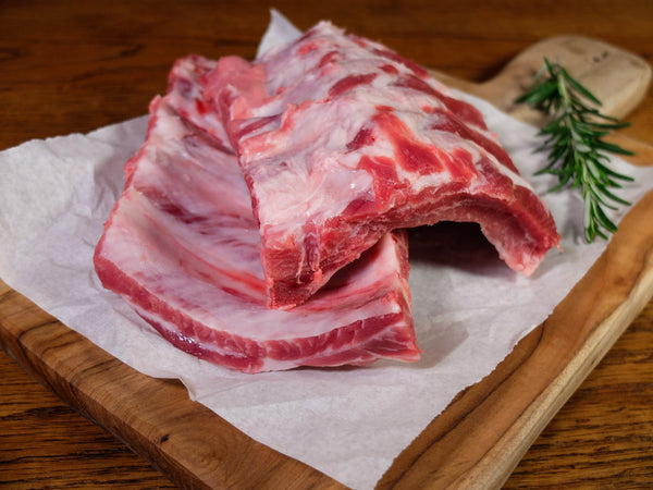 Spareribs / Rippchen vom Freilandschwein