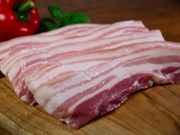 Bauchscheiben vom Bio-Schwein