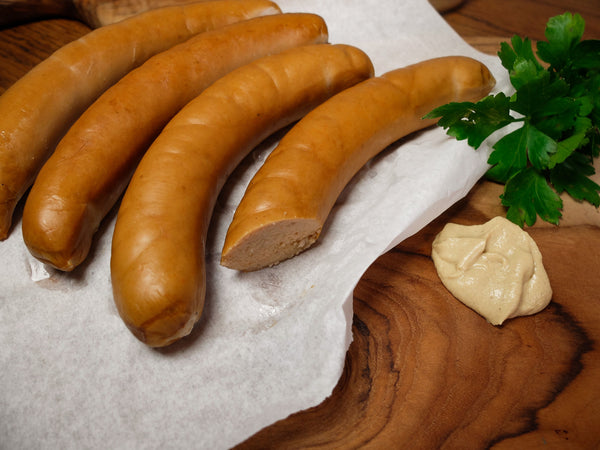 Bio-Bockwurst Schwein - Freilandhaltung