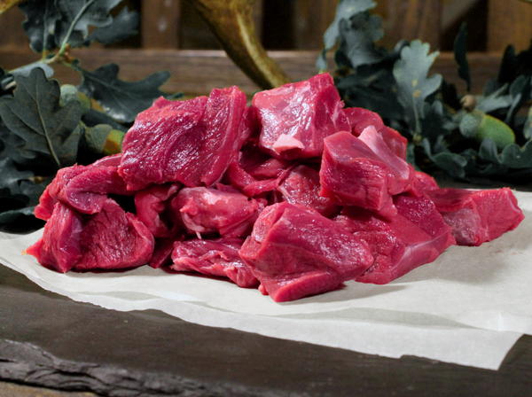 Bio Gulasch vom Rothirsch
