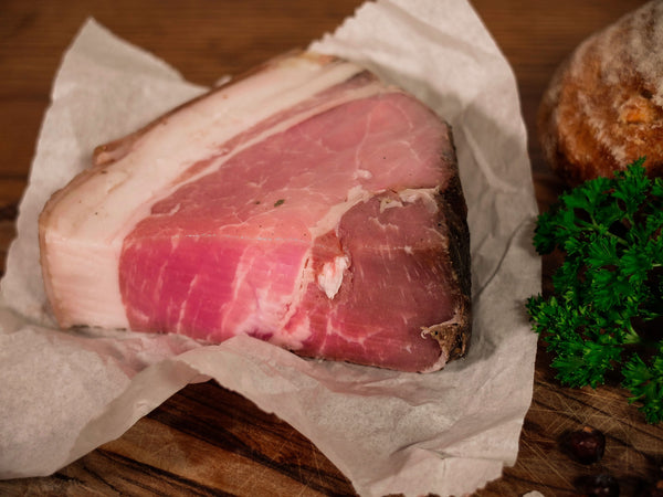 Bio-Schinkenspeck vom Schwein