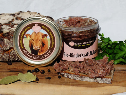 Bio-Kraftfleisch vom Rind / Corned Beef - Bauer Kirsten Hänsel