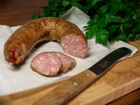 Bio-Knoblauchwurst vom Schwein