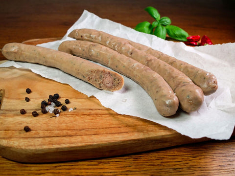 Bio-Bratwürste nach Merguez-Art vom Rind