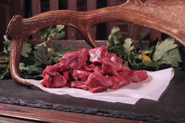 Bio Gulasch vom Damhirsch